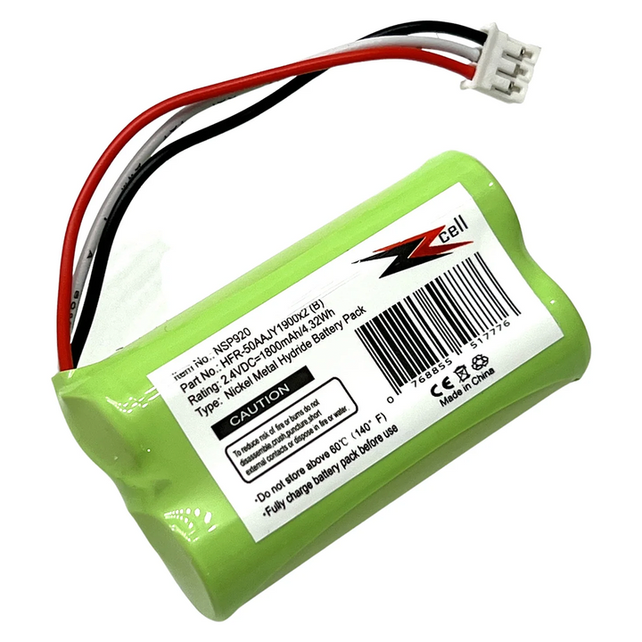 ZZcell Battery Replacement for Nvidia Shield TV Game Controller, P2920, HFR-50AAJY1900x2(B), HRLR15/51, 2.4Volts 1800mAh