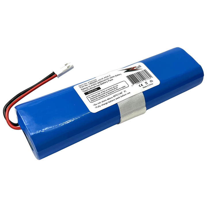 ZZcell Battery Replacement for ILIFE V3s Pro Only, V5s Pro Only, V50, V8s, X750,18650B4-4S1P-AGX-2, SUN-INTE-202 Robotic Vacuum 14.4v 2600mAh