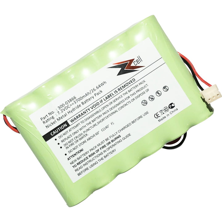 ZZcell High Capacity Battery for 300-03866 Honeywell Alarm Lynx 5100, 5200, 5210, Lynx Touch 7000, Lyric Controller, Lyric Keypad LCP500-L, LYNXRCHKIT-SHA, OSA214, LCP500-4B, 3700mAh