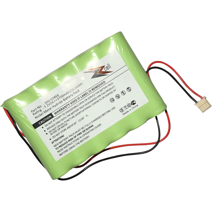 ZZcell High Capacity Battery for 300-03866 Honeywell Alarm Lynx 5100, 5200, 5210, Lynx Touch 7000, Lyric Controller, Lyric Keypad LCP500-L, LYNXRCHKIT-SHA, OSA214, LCP500-4B, 3700mAh