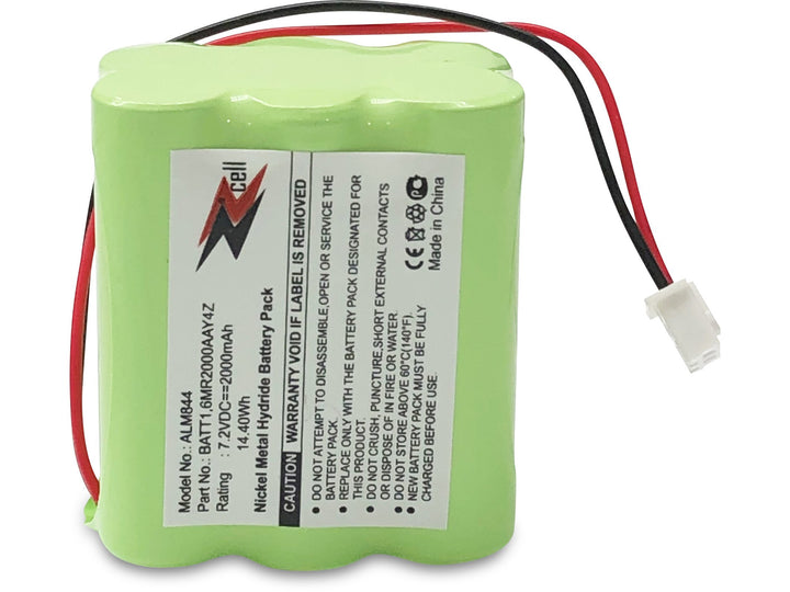 ZZcell Replacement Battery For 2Gig BATT1, BATT1X, BATT2X, 6MR2000AAY4Z, GC2 2GIG-CNTRL2 2GIG-CP2, GCKIT311, 228844, Go Control Panel Alarm System 10-000013-001, PERS-4200