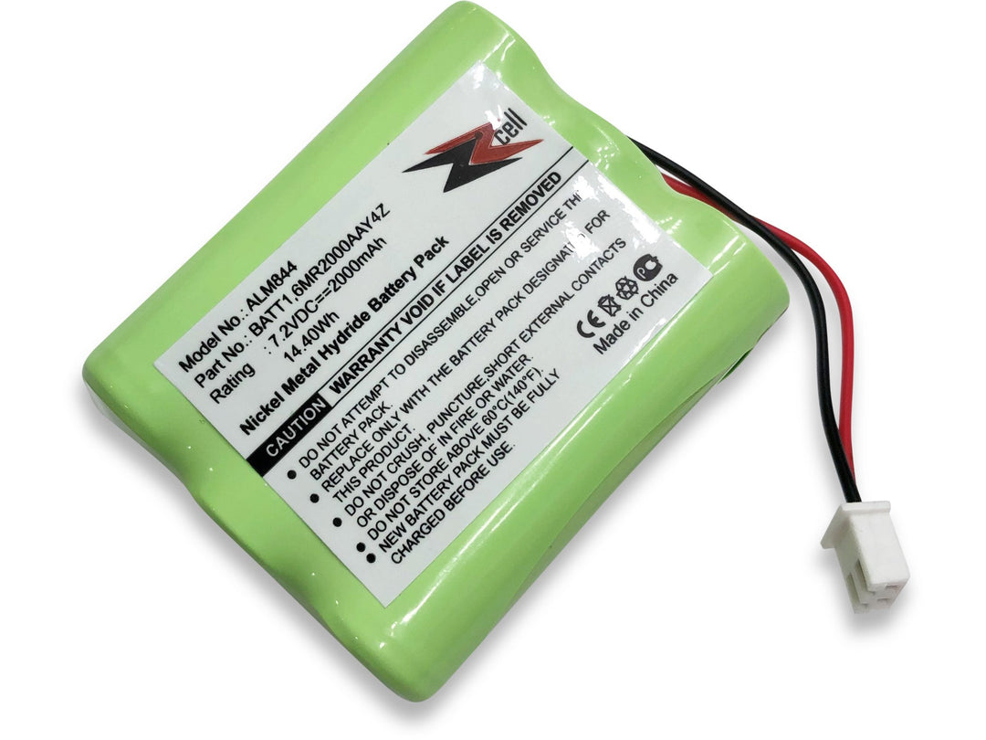ZZcell Replacement Battery For 2Gig BATT1, BATT1X, BATT2X, 6MR2000AAY4Z, GC2 2GIG-CNTRL2 2GIG-CP2, GCKIT311, 228844, Go Control Panel Alarm System 10-000013-001, PERS-4200